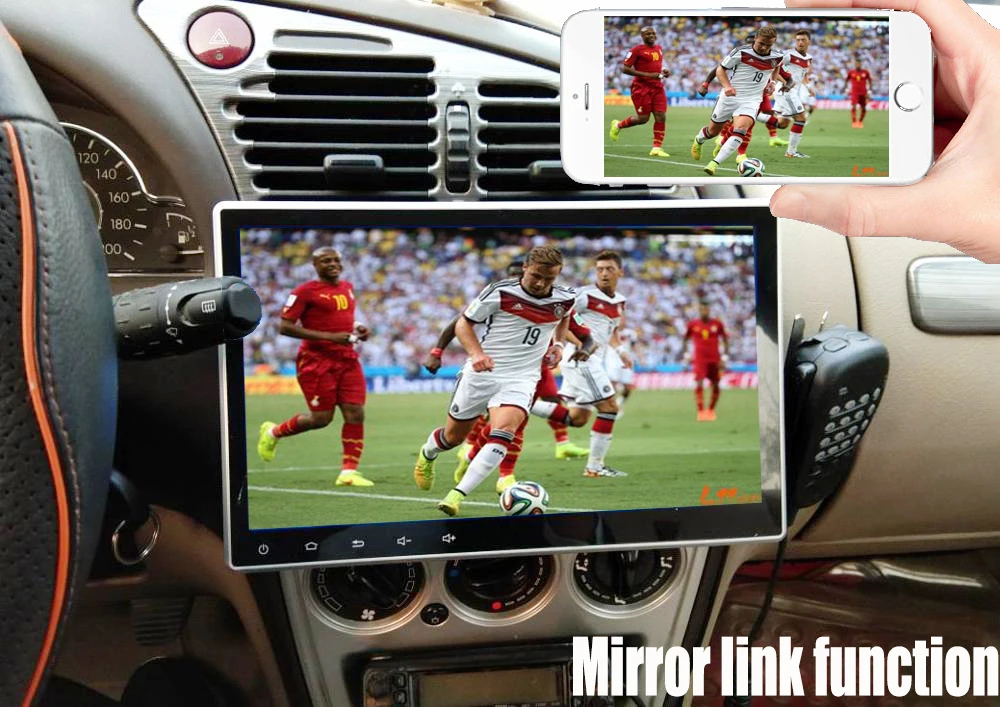 Вращающийся Автомобильный радиоприемник 1 din для универсального автомобильного