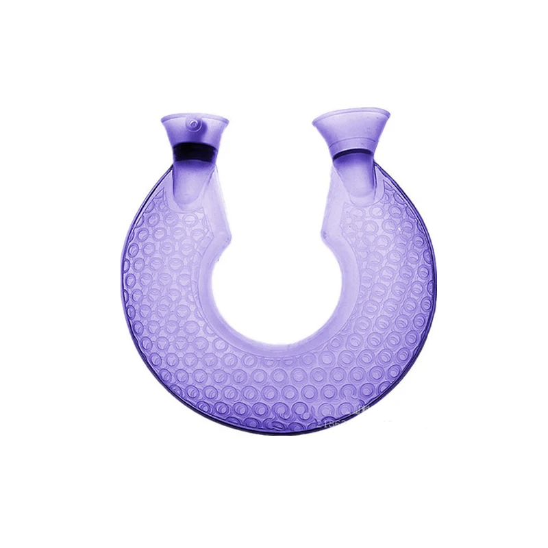 New Transparent PVC Hot Water Bottle Safe And Reliable High Quality Rubber Explosion-proof U-shaped Neck Home Heating Supplies | Бытовая