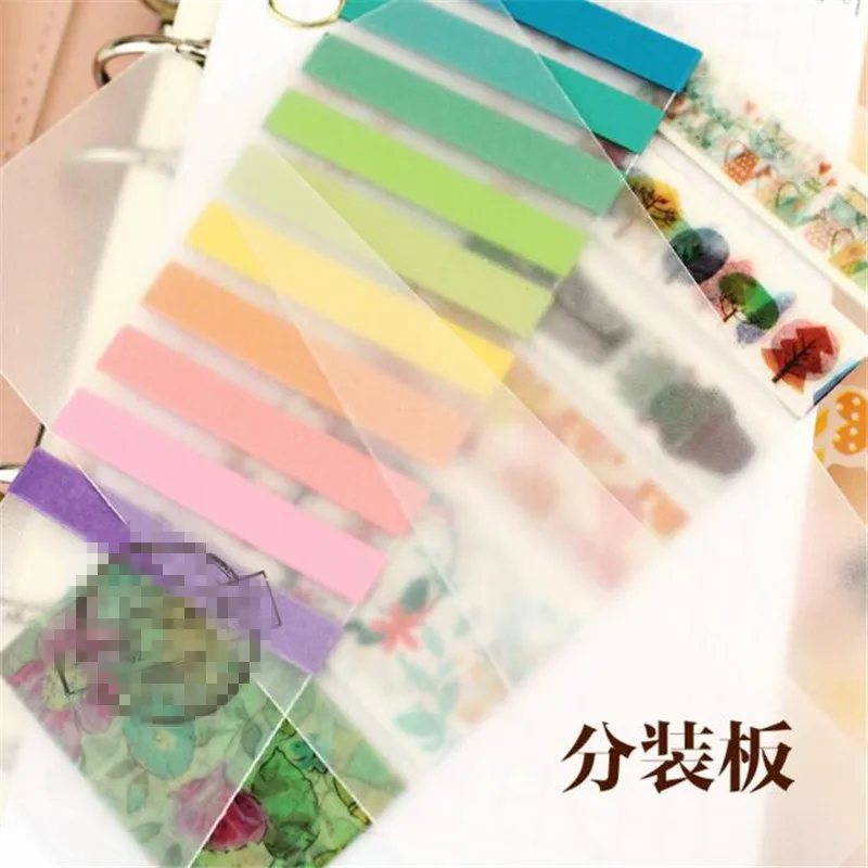 DIY Милая кавайная матовая ПВХ лента отдельная карта прекрасная прозрачная васи
