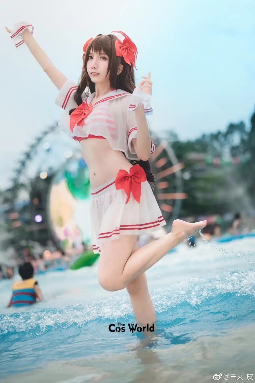 THE IDOLM @ STER/Костюм Золушки для девочек костюм моряка шимамура Узуки бикини