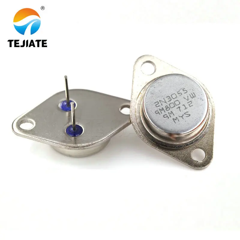 5 шт. транзистор 2N3055 MJ2955 TO 3 15A 60V NPN AF Amp аудио Power новый и оригинальный