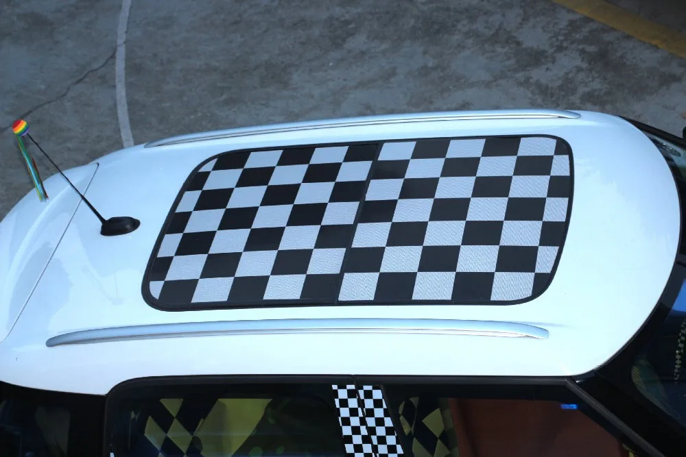 Наклейки для автомобиля Mini cooper R55 R56 R57 R58 R61 R60 F56 F55 наклейки на крышу аксессуары