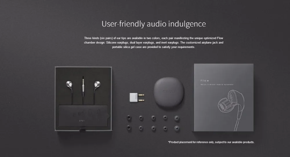 Наушники Meizu Flow в Россию, наушники-вкладыши 3,5 мм, наушники с тройным драйвером, гибридные динамические наушники с микрофоном для телефона Meizu Pro7