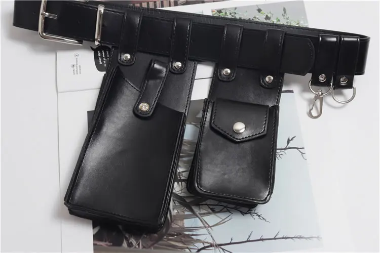 XITAO Women Cummerbunds Korea Fashion Dark Fashion New Concave Shape Street Shoot Multi Function Belt Pockets WBB4334