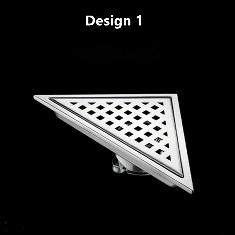 Бесплатная доставка 304 стильная стальная треугольная форма дренажный напольный