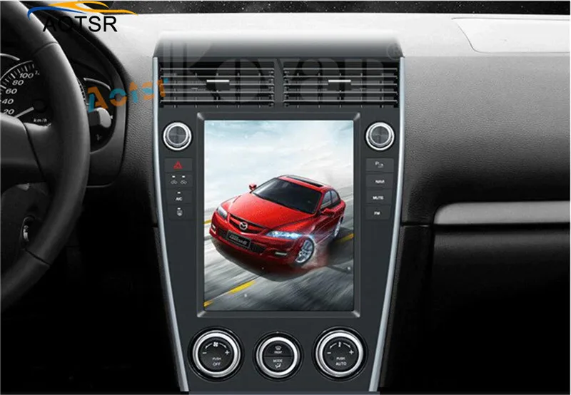 Tesla style 10," Android 6,0 32GB rom автомобильный без CD dvd-плеер gps навигация Мультимедиа стерео радио головное устройство для Mazda 6 2002