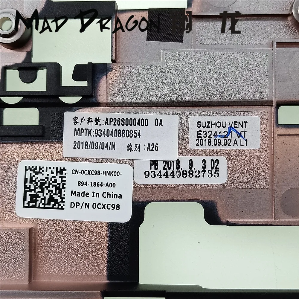 Новинка оригинальная Нижняя крышка ноутбука нижняя чехол в сборе для Dell Alienware 15