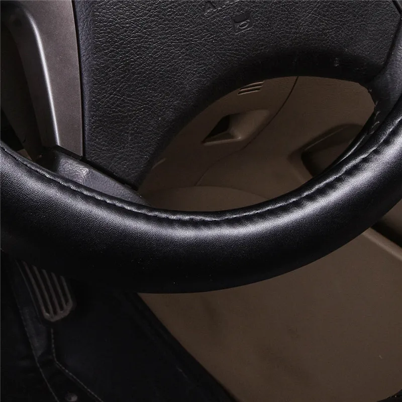 1 шт. брендовый автомобильный чехол рулевого колеса автомобиля 38 см очень мягкая