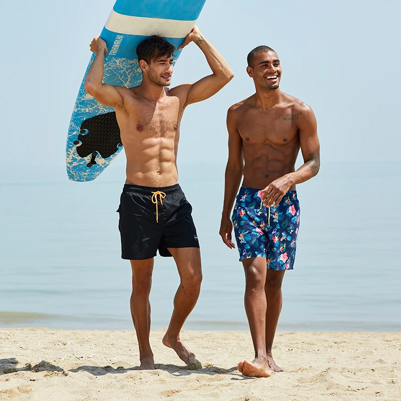 Escatch новые мужские пляжные шорты Летние плавки для серфинга плюс размер XXXL