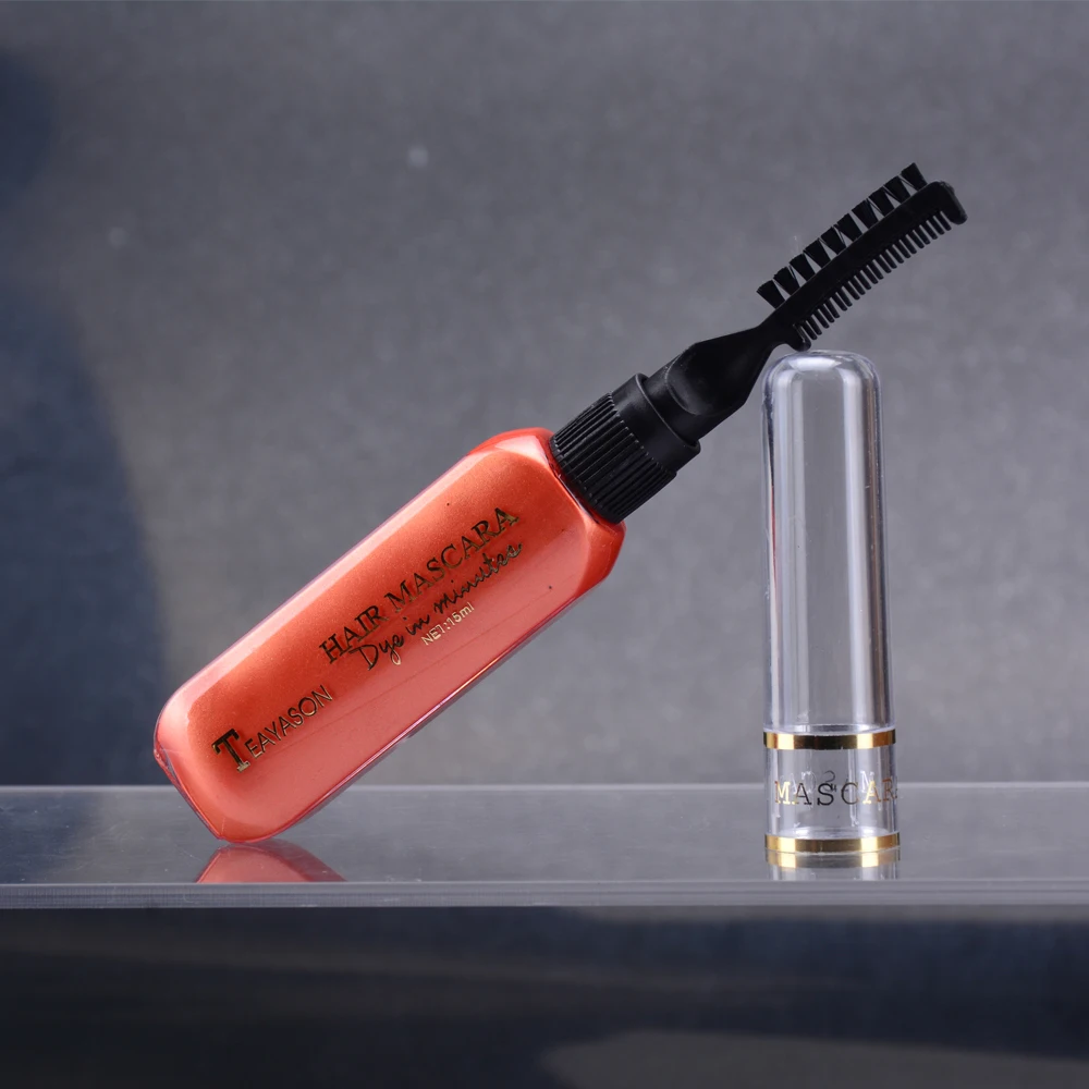 6 моющихся цветов одноразовый цвет волос краска для помазок Временный