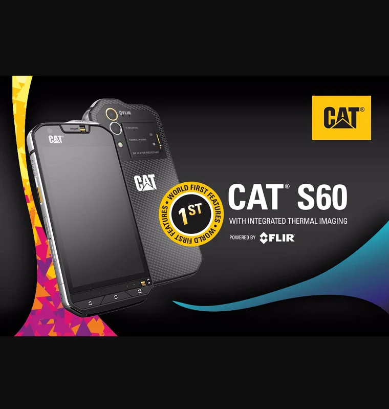 Водонепроницаемый мобильный телефон CAT S60 IP68, 4G LTE, пылезащитный, 4,7 дюймов, 3 Гб ОЗУ, 32 Гб ПЗУ, четыре ядра, 3800 мАч, Android