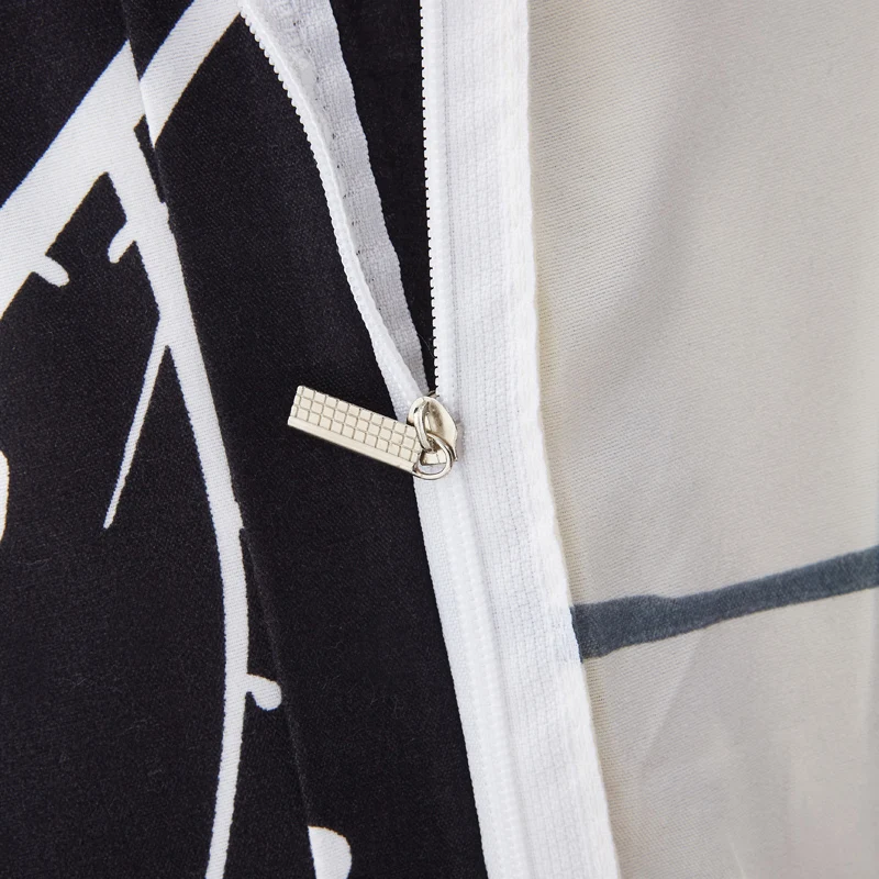 Домашний текстиль с музыкальными знаками Стиль хлопок 3/4 шт. Постельное белье