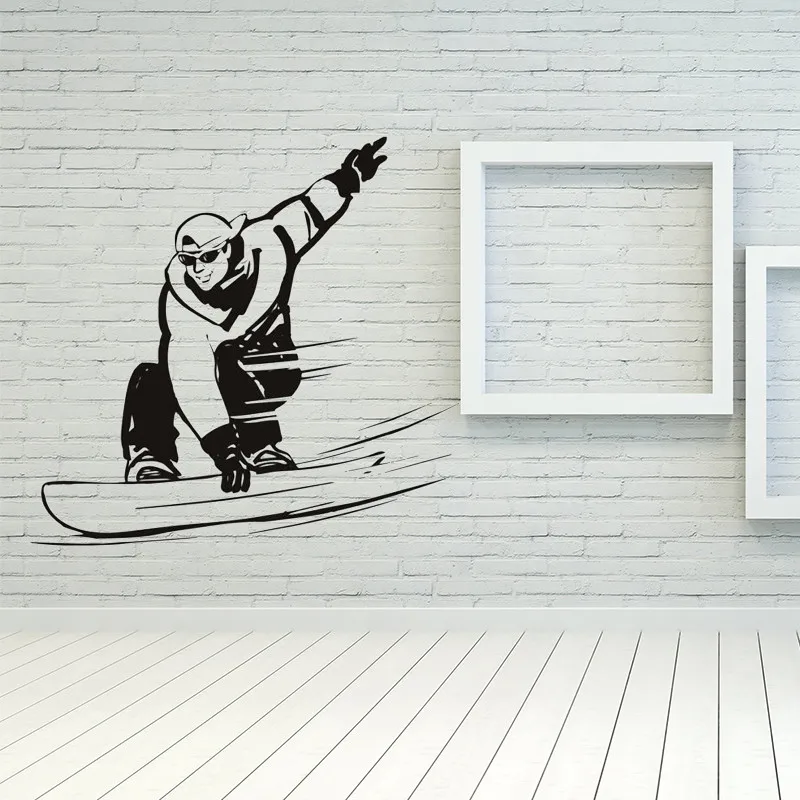Сноубордистские наклейки для занятий спортом на лыжах | Дом и сад