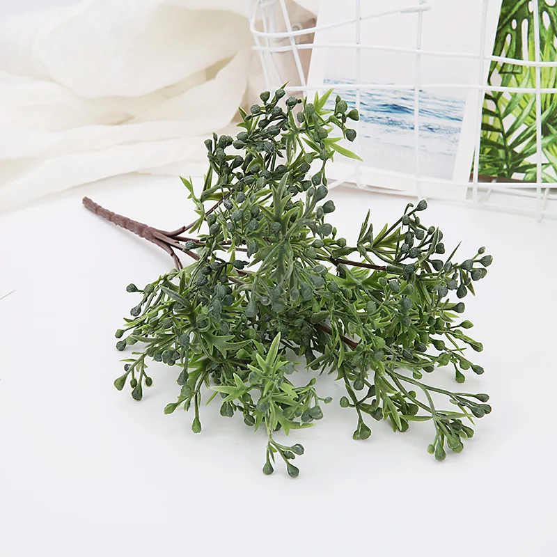 Artificial Succulents Pearls Water Aquatic Plant Moss Aquarium Wall Flower succulent Plants | Дом и сад