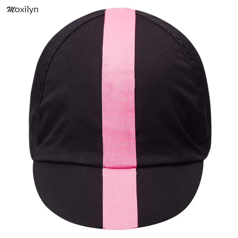 black-pink 8 цветов унисекс с логотипом на заказ спортивная бейсбольная кепка для бега велосипеда голова Кепка шапка быстросохнущая велосипедная Шапка Повязка на голову - Цвет: black-pink