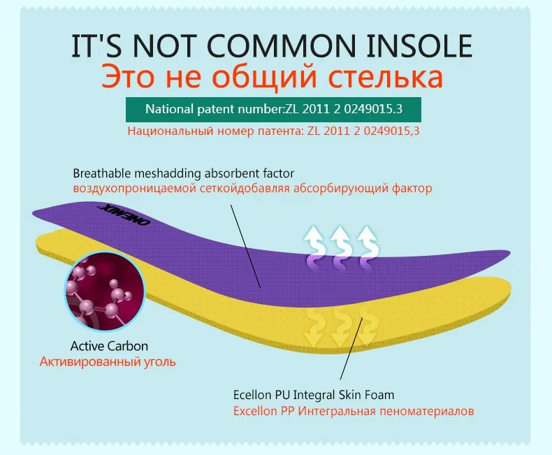 Onemix/спортивная обувь, мужская беговая Обувь, эластичные красные, черные кроссовки с воздушной подушкой, спортивные кроссовки, мужские тренировочные размеры EU 39-47 US 12 13