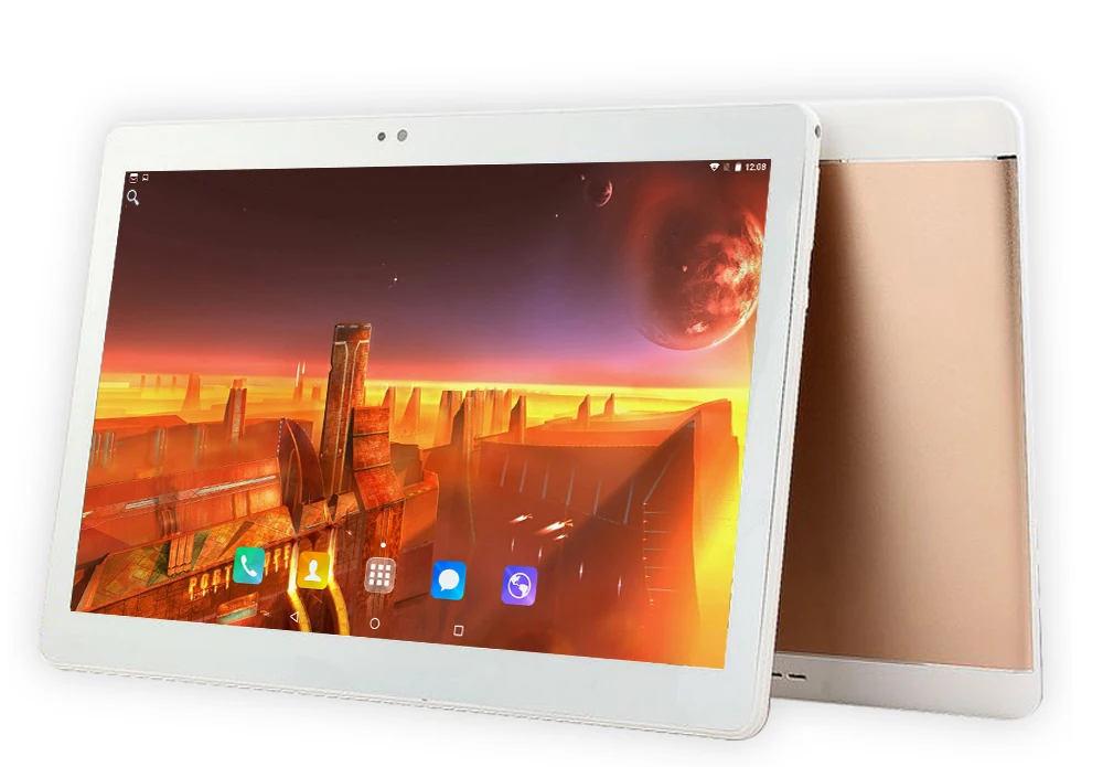 Игр и видео 10 дюймов Android 8,0 Планшеты PC 4Гб Оперативная память 64 Гб Встроенная память 8 ядер Восьмиядерный 3g/4 аппарат не привязан к оператору сотовой связи, Wi-Fi, A-GPS Bluetooth планшет
