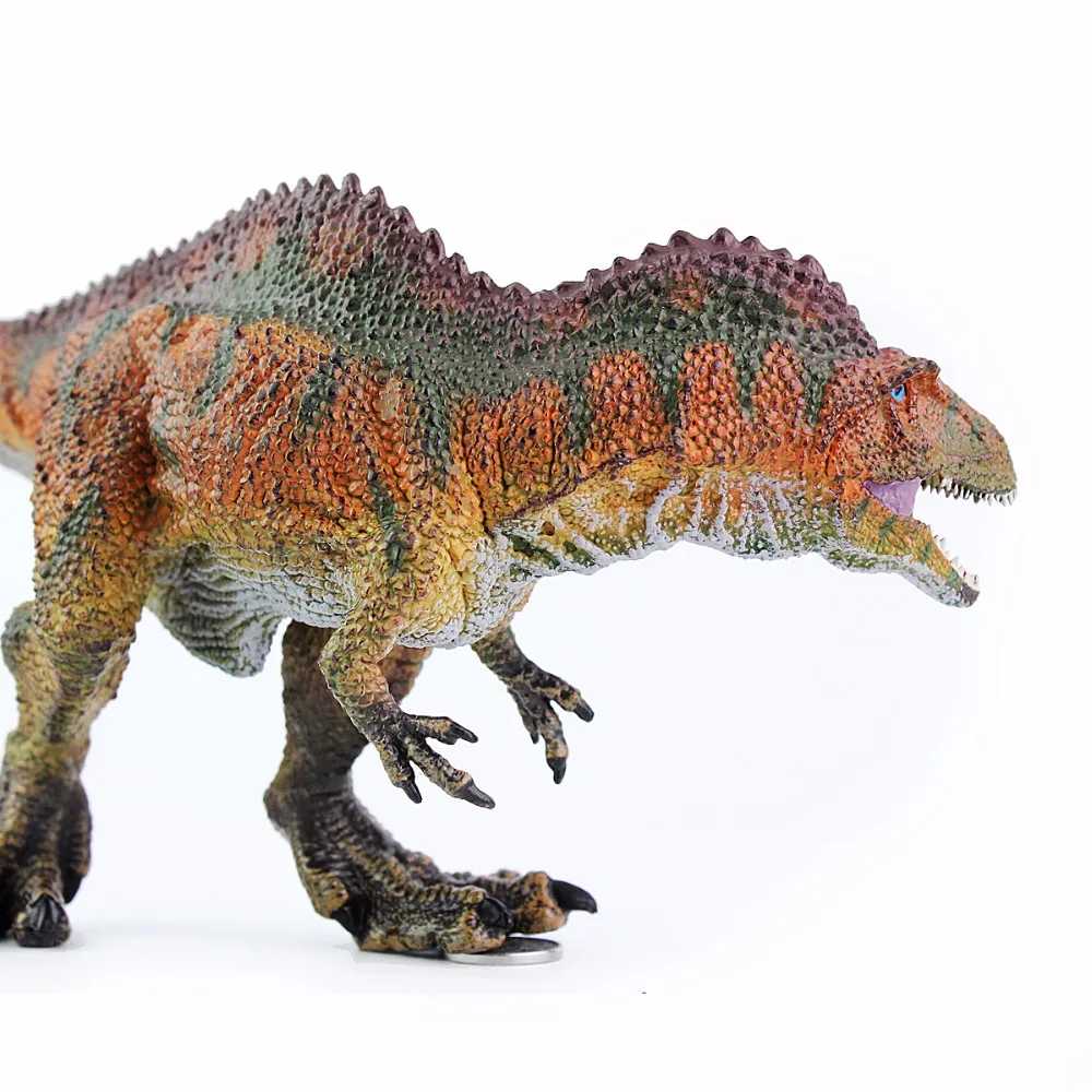 Вибен Юрский акрокантозавр пластиковая игрушка динозавр экшн и фигурки животных