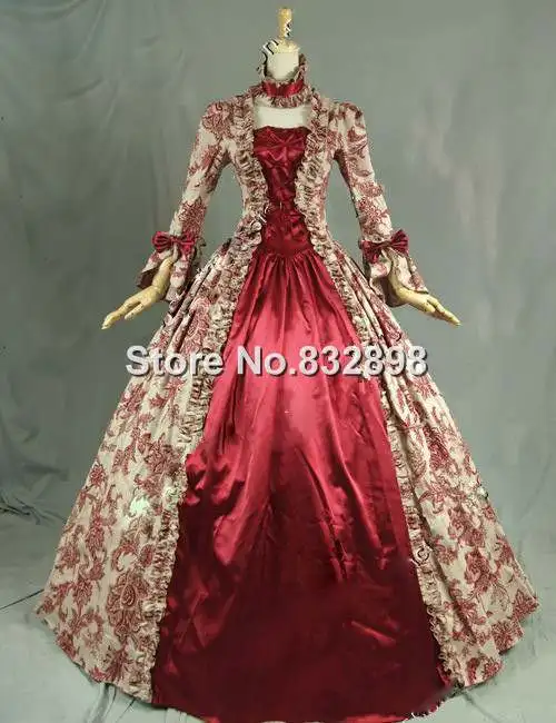 Лучшие продажи грузинской викторианской платье в викторианском стиле