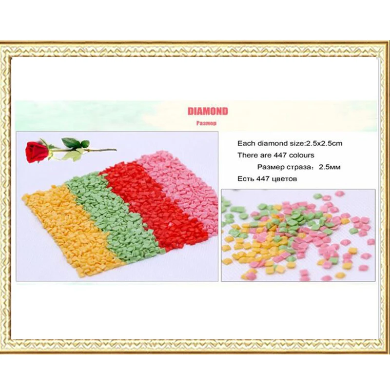 Beautiful cat Diamond Mosaic Cat Animal Rhinestone DIY Full Square Round gifts Embroidery Home Decoration Gift | Дом и сад