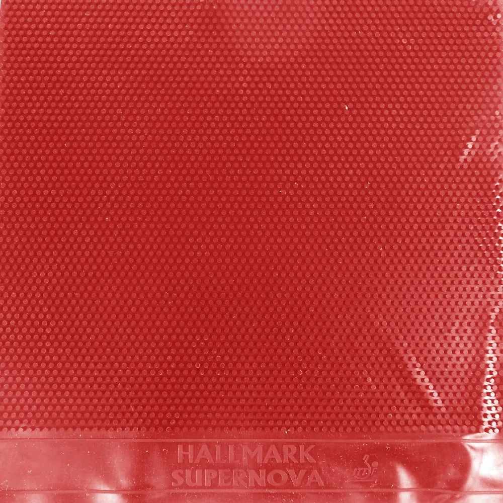 HALLMARK Supernova (без ITTF) длинный Настольный теннис Красная резина без губки (Topsheet OX)|tennis