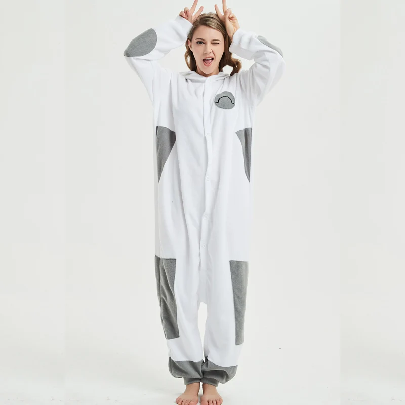 Большой Герой 6 Baymax кигуруми мультфильм пижамы комбинезоны для взрослых флис
