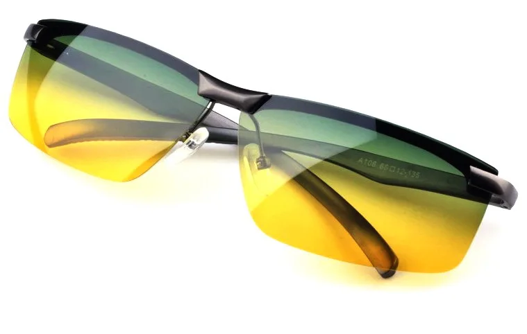 Мужские солнцезащитные очки Uv400 Uv100 поляризационные с алюминиево магниевыми