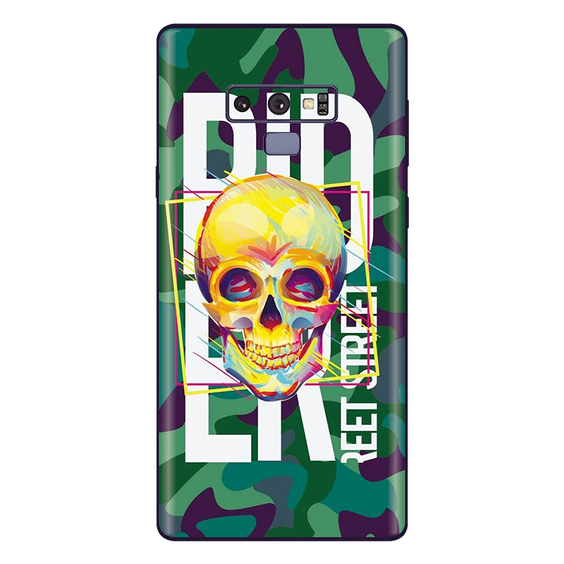 Узоры для samsung note 9 задняя пленка Тонкая Защитная экрана цветные наклейки
