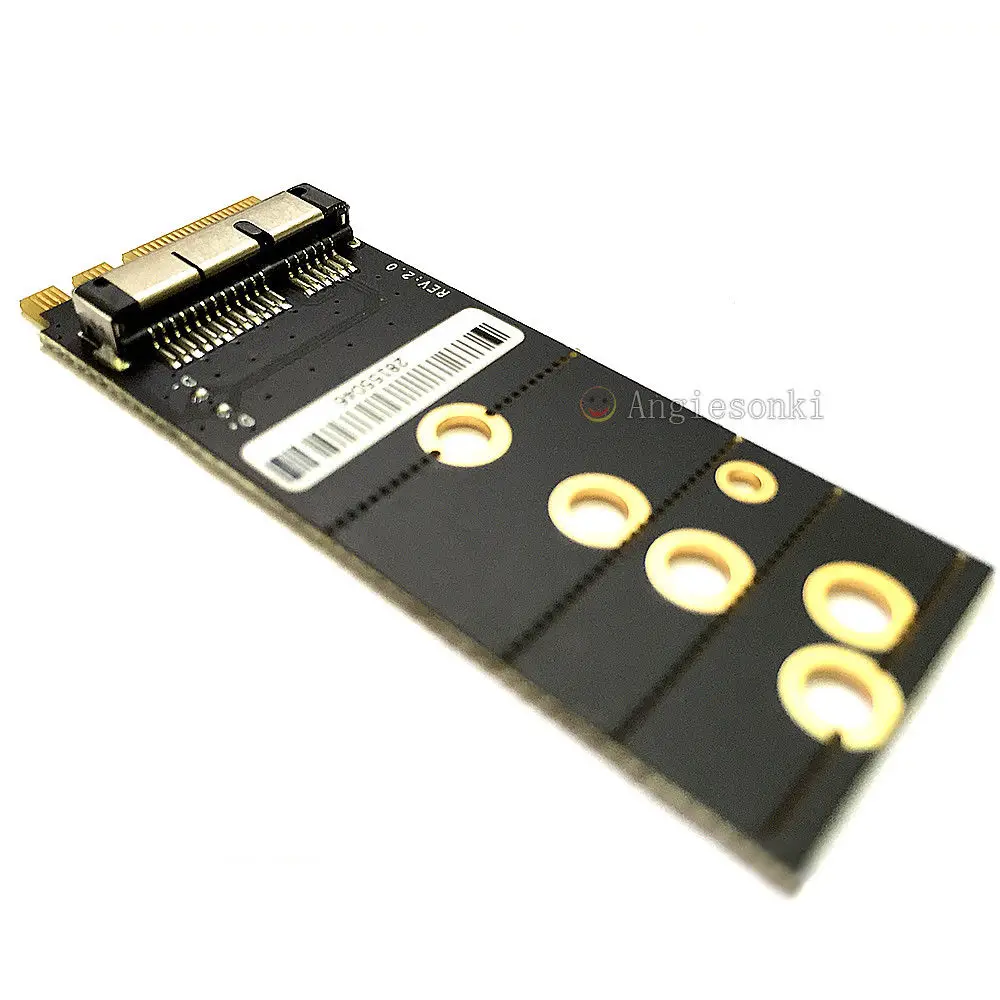 BCM94360CS2/BCM943224PCIEBT2/BCM94360CD/BCM94360CSAX/BCM94331CSAX/BCM94331CD карта для NGFF (M.2) ключ A/E адаптер Mac OS|mac