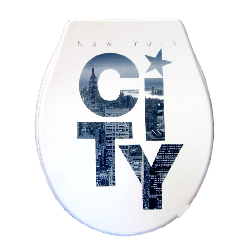 Крышка унитаза со стандартным закрытием 2020 высококачественный цветной чехол на