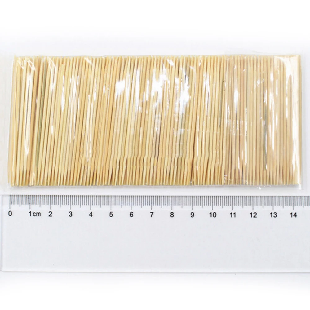 250toothpicks/bag Quality-life-oriented Kitchen Gadgets Disposable Bamboo Toothpicks Wooden Toothpick Care Toothpicks Party