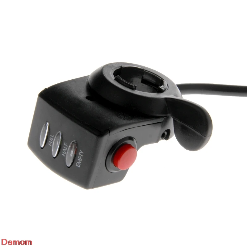 E-bike 48V E-Bicycle Thumb Throttle Handle Bar Grip Gas Twist Electric Scooter | Автомобили и мотоциклы