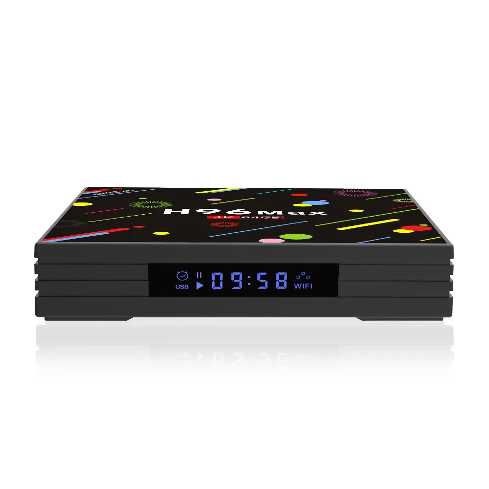 H96 MAX RK3328 французский IP tv box 4 г/32 г 4 г/64 г android 7,1 tv box 4 К qhd ТВ neo ТВ IP ТВ арабский французский Бельгии smart ТВ телеприставке