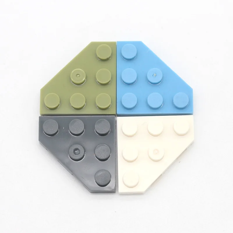 Клиновидная пластина Moc 3x3 5 сторон 6 отверстий 2450 | Игрушки и хобби