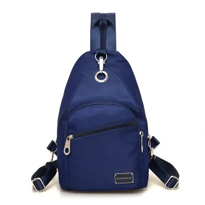Dark blue Дорожные нагрудные сумки новые женские сумки повседневные женские сумки через плечо дорожные сумки через плечо - Цвет: Dark blue