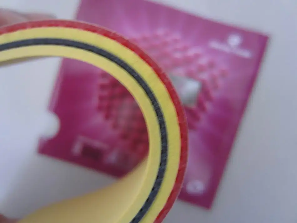 Оригинальная 2x реакторная Резина (петля + атака) для настольного тенниса (пинг