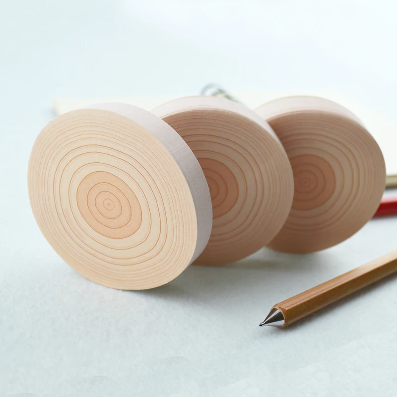 100 листов креативные наклейки в виде кольца с деревом|Блокноты| |