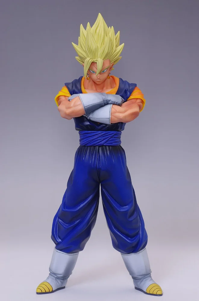 Горячая Banpresto Dragon Ball Kai Master Stars Piece Goku Vegeta Merge The Vegetto Super Siayan фигурка 28 см | Игрушки и