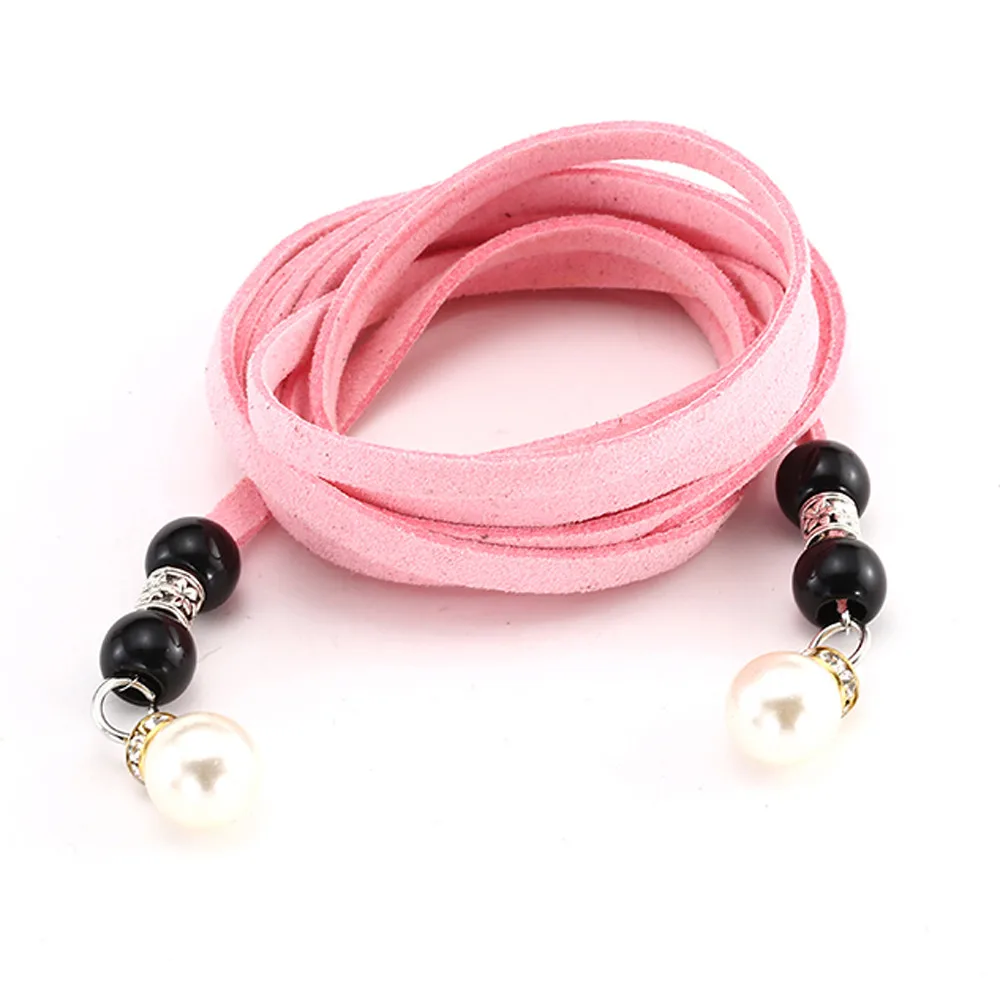Pink KLV пояс для женщин Элегантный женский пояс-цепочка яркие цвета пеньковая веревка плетеный кожаный ремень модный Повседневный Высокое качество 20190304 - Цвет: Pink