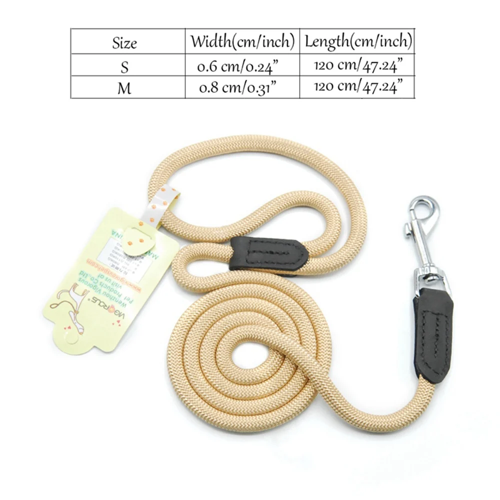 Beige YS0014 Нейлоновый Поводок для собаки веревка для собак кошек щенок твердый поводок для домашних животных для маленьких собак Регулируемая кошка собака-ошейник поводок жгут YS0015 - Цвет: Beige YS0014