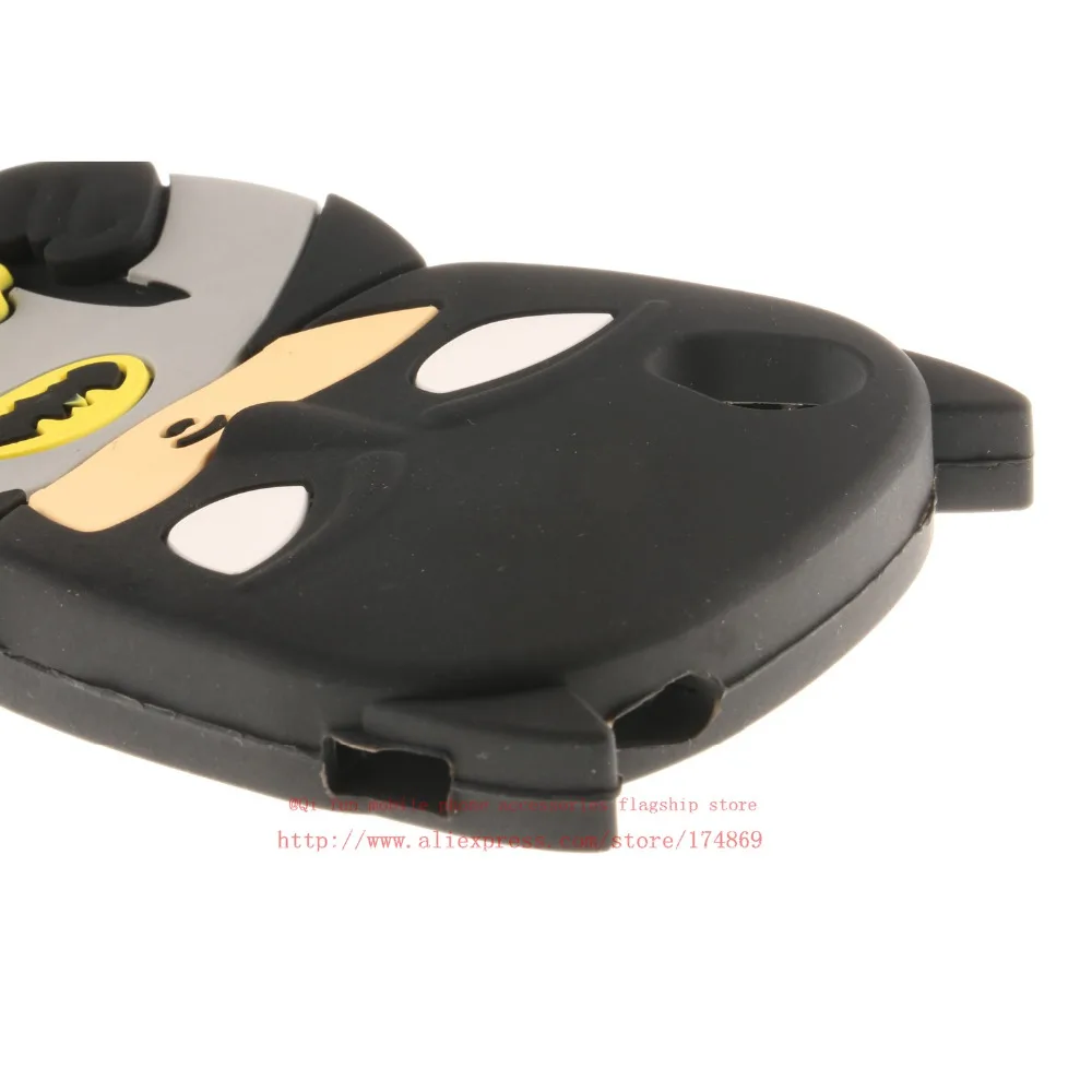 Милый 3D мультфильм Бэтмен мягкий силиконовый чехол Обложка для Coque Sony Xperia M4 Aqua