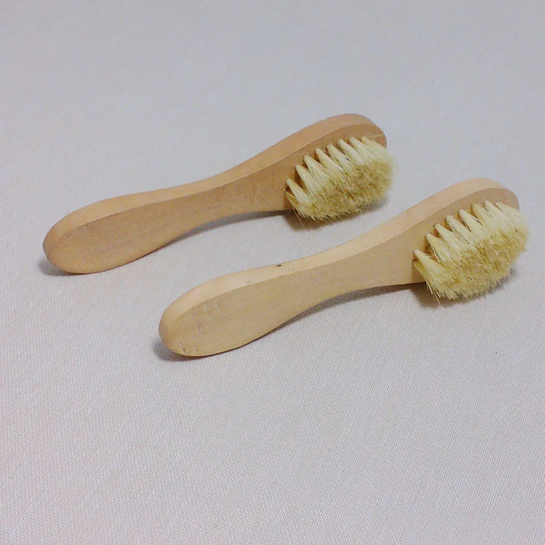 Деревянная щётка для щетины кабана щетка лица натуральная щетиная деревянная