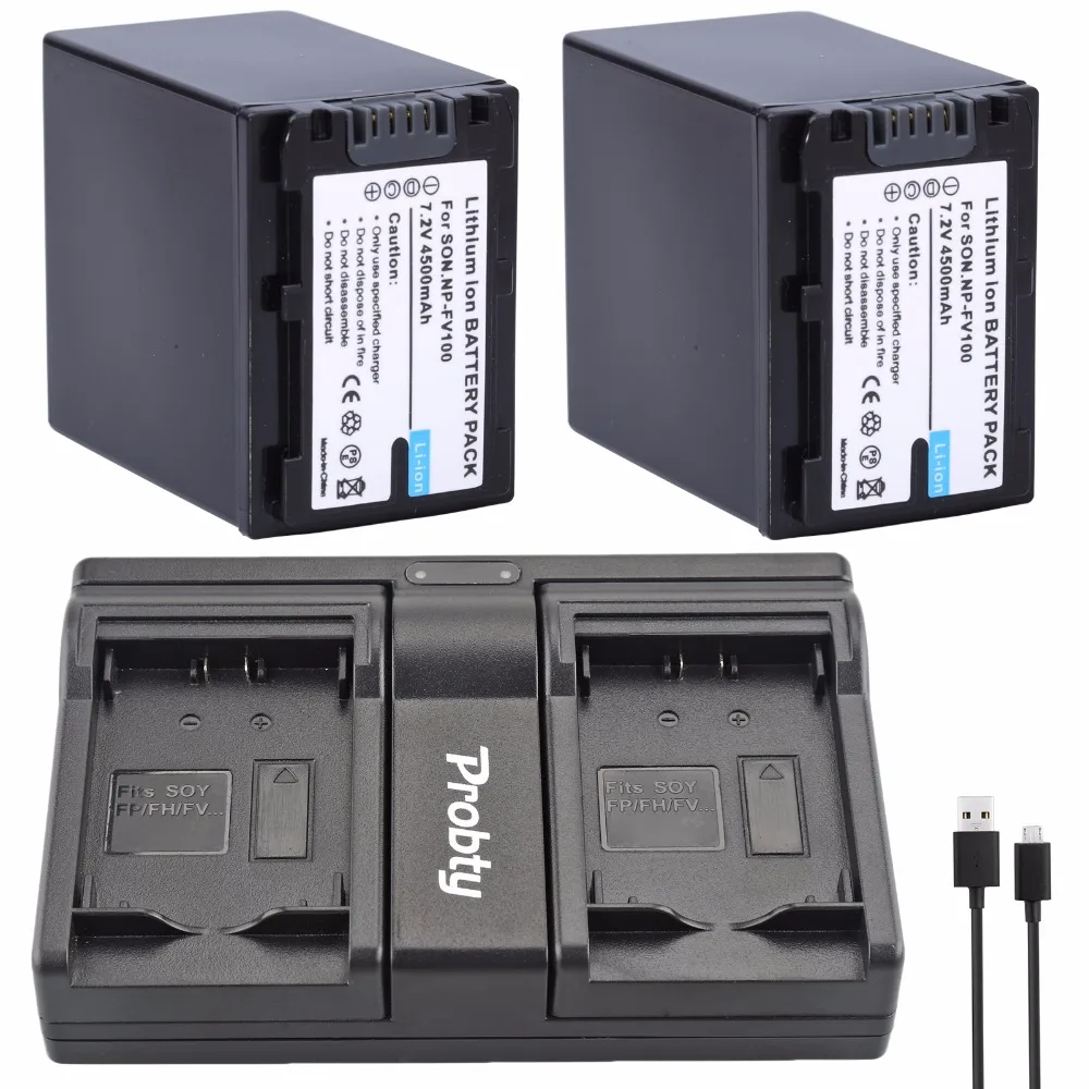 Аккумулятор и зарядное устройство USB для Sony PJ200E PJ260E PJ600E PJ220E PJ580E PJ760E PJ820E PJ610E PJ790E PJ510E