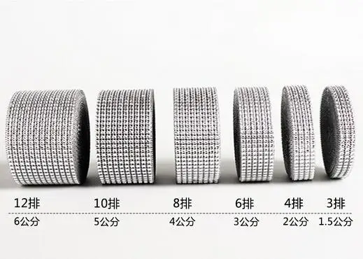 10 ярдов/рулон красная пластиковая лента со стразами | Дом и сад