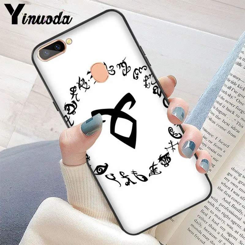 Чехол для телефона Yinuoda shadowhunters DIY с принтом OPPO R17 Neo R11S Plus R9 R9S | Мобильные телефоны и