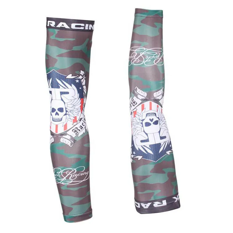 Лайкра/полиэстер камуфляжные дышащие уличные велосипедные грелки для защиты от