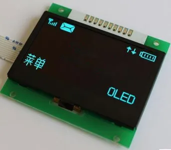 2 5 дюймовый 10 контактный синий модуль OLED SSD1309 привод IC128 * 64 интерфейс SPI 4 В|oled