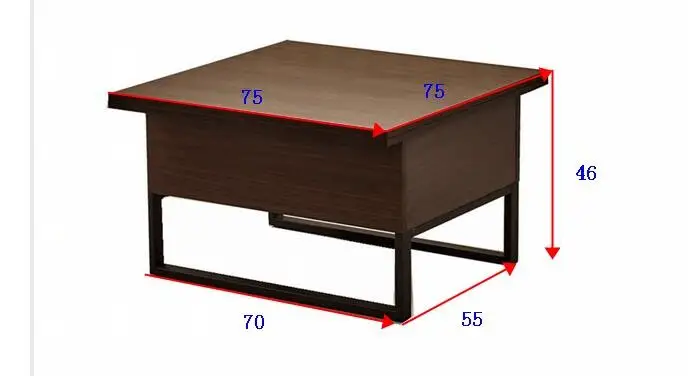 Многофункциональный подъемный стол. Складной телескопический столик двойного