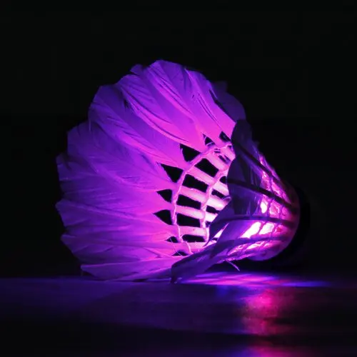 5 шт Акция! 2 шт. светодиодный воланчики свет|badminton shuttlecocks lighting|led badminton shuttlecockbadminton