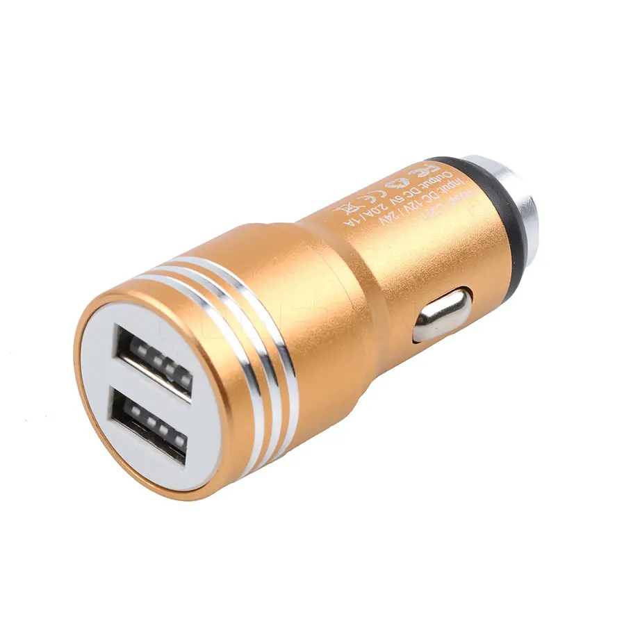 Автомобильное зарядное устройство Sikeo Mini 2 USB универсальный адаптер для зарядного